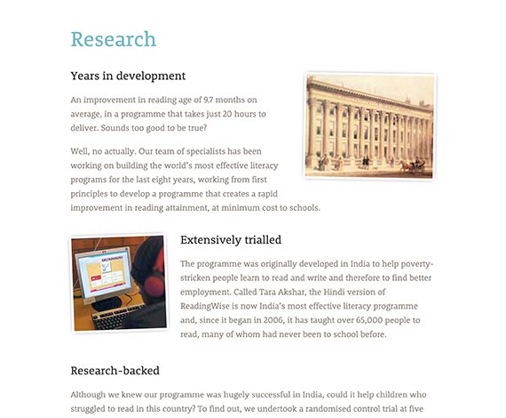 Research page